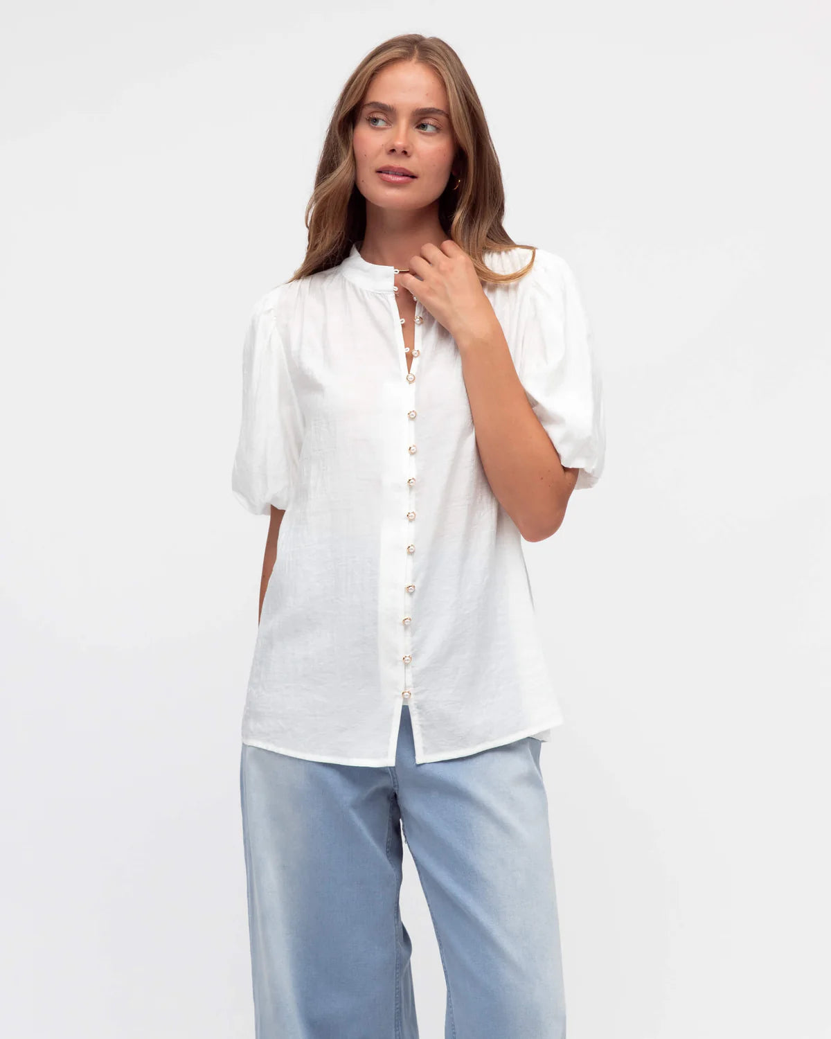 Mayflower Blouse Ivory