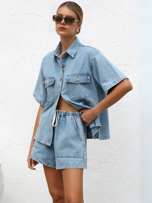 The Sol - Light Blue Top