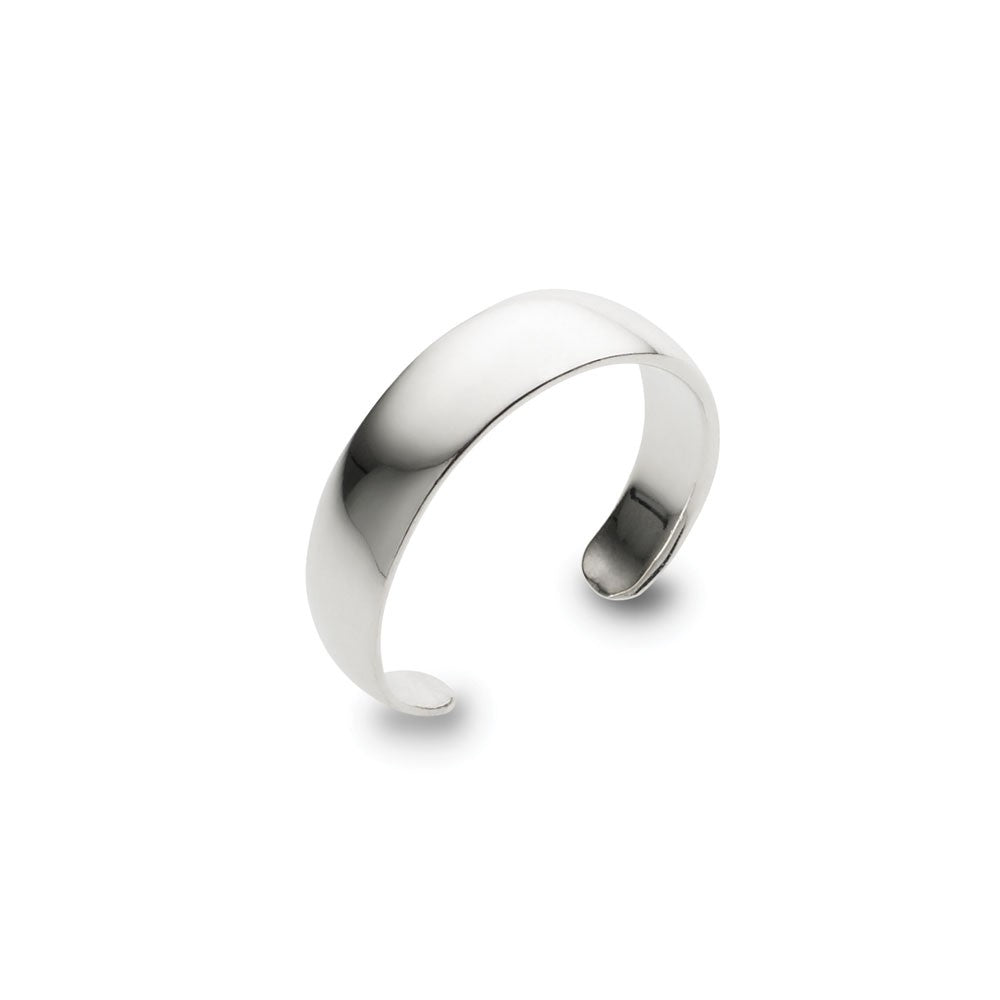 Sterling Silver Classic Band Toe Ring